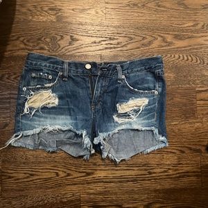 Rag and bone jean shorts / size 26